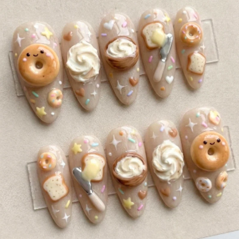 press on nails, custom press on nails, fake nails, Nails Art, stained glass nails, gold press on nails, 3d press on nails, luxury press on nails, handmade press on nails