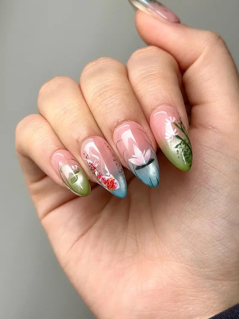 press on nails, custom press on nails, fake nails, Nails Art, stained glass nails, gold press on nails, 3d press on nails, luxury press on nails, handmade press on nails