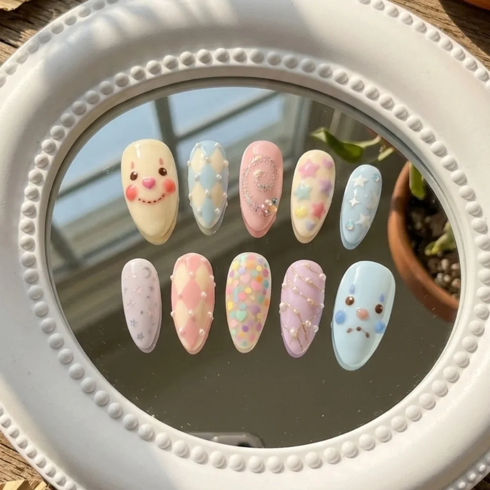 press on nails, custom press on nails, fake nails, Nails Art, stained glass nails, gold press on nails, 3d press on nails, luxury press on nails, handmade press on nails