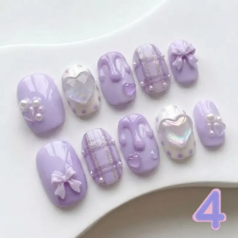 syrup drip design, pastel press on, press on nails, custom press on nails, fake nails, Nails Art, stained glass nails, gold press on nails, 3d press on nails, luxury press on nails, handmade press on nails