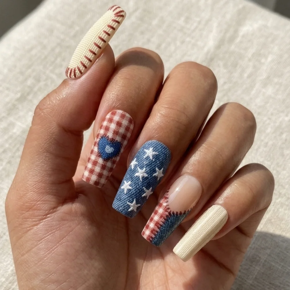 Luxury fake nails, Patchwork nail art, press on nails, custom press on nails, fake nails, Nails Art, stained glass nails, gold press on nails, 3d press on nails, luxury press on nails, handmade press on nails