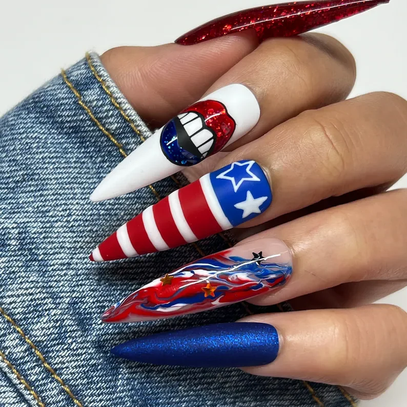 press on nails, custom press on nails, fake nails, Nails Art, stained glass nails, gold press on nails, 3d press on nails, luxury press on nails, handmade press on nails