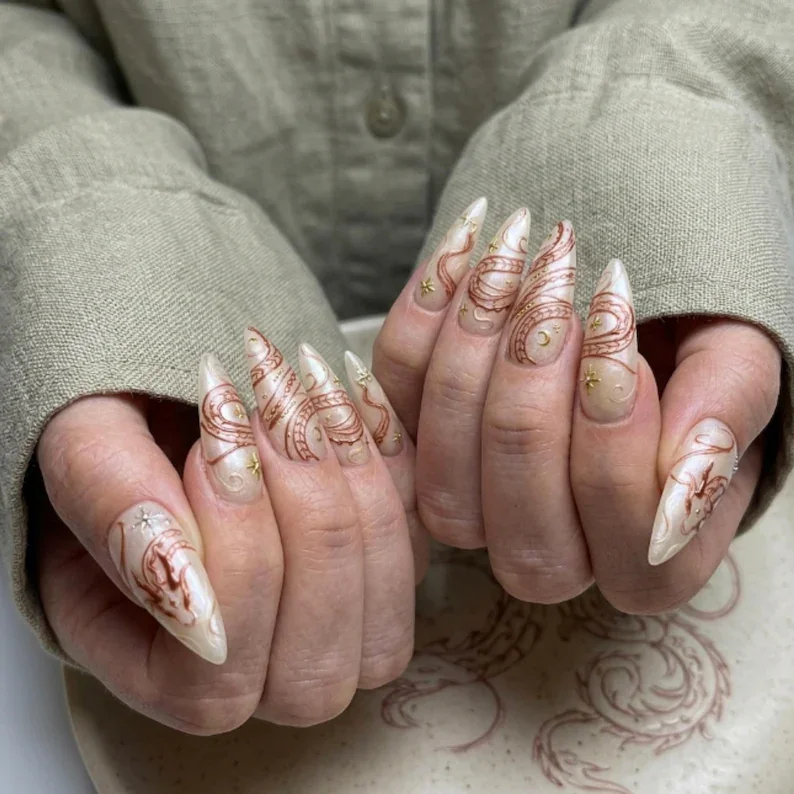 press on nails, custom press on nails, fake nails, Nails Art, stained glass nails, gold press on nails, 3d press on nails, luxury press on nails, handmade press on nails