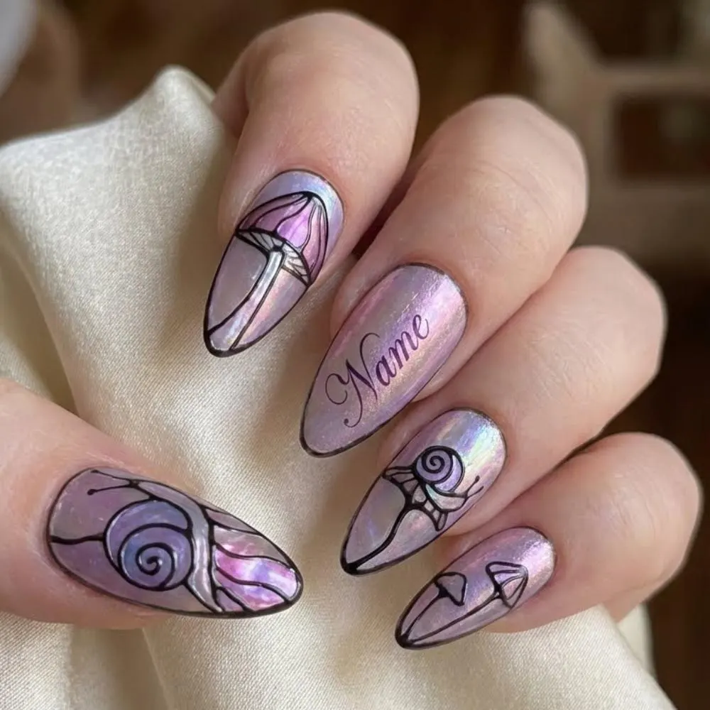 personalized press on nails, stained glass nails, press on nails, custom press on nails, fake nails, Nails Art, gold press on nails, 3d press on nails, luxury press on nails, handmade press on nails