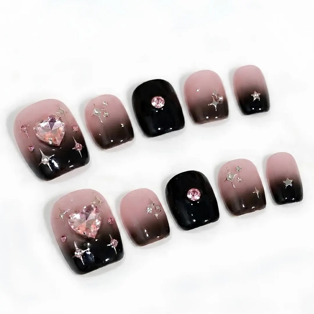 press on nails, custom press on nails, fake nails, Nails Art, stained glass nails, gold press on nails, 3d press on nails, luxury press on nails, handmade press on nails