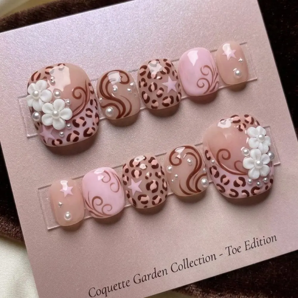 pink coquette, leopard press on, press on nails, custom press on nails, fake nails, Nails Art, stained glass nails, gold press on nails, 3d press on nails, luxury press on nails, handmade press on nails