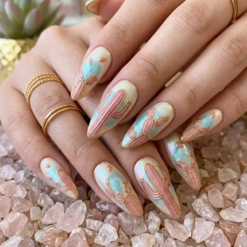 gold cloisonné, cloisonné art, press on nails, custom press on nails, fake nails, Nails Art, stained glass nails, gold press on nails, 3d press on nails, luxury press on nails, handmade press on nails