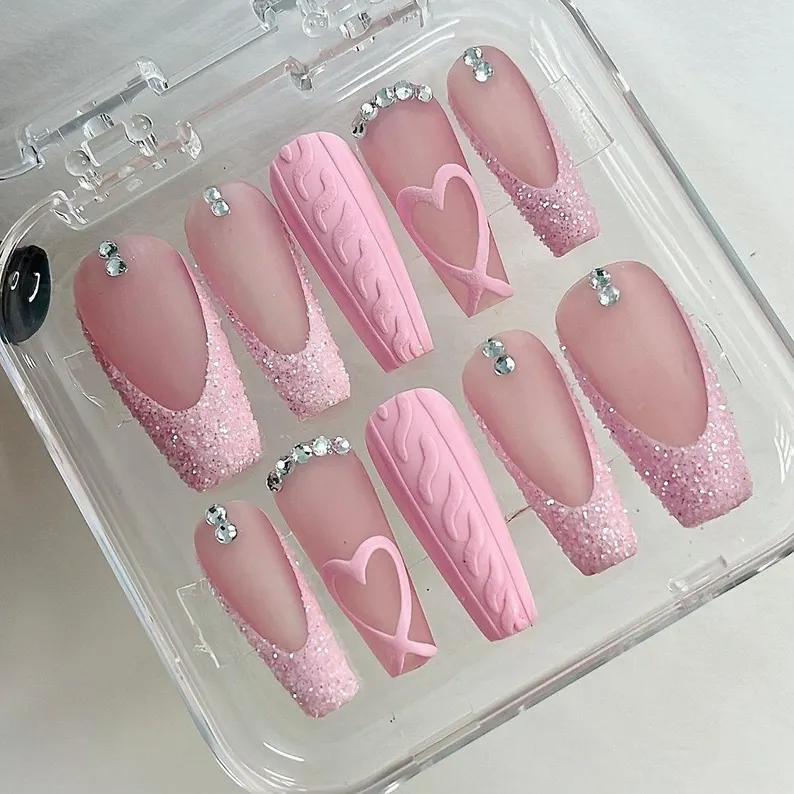 press on nails, custom press on nails, fake nails, Nails Art, stained glass nails, gold press on nails, 3d press on nails, luxury press on nails, handmade press on nails