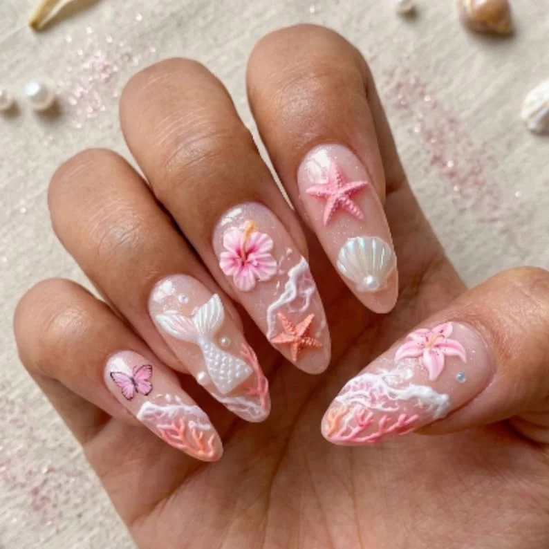 press on nails, custom press on nails, fake nails, Nails Art, stained glass nails, gold press on nails, 3d press on nails, luxury press on nails, handmade press on nails