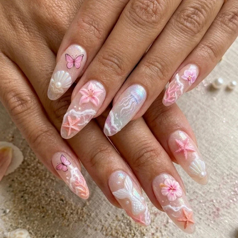 press on nails, custom press on nails, fake nails, Nails Art, stained glass nails, gold press on nails, 3d press on nails, luxury press on nails, handmade press on nails