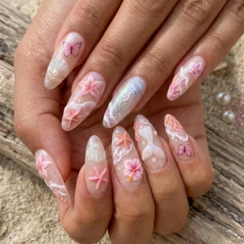 press on nails, custom press on nails, fake nails, Nails Art, stained glass nails, gold press on nails, 3d press on nails, luxury press on nails, handmade press on nails
