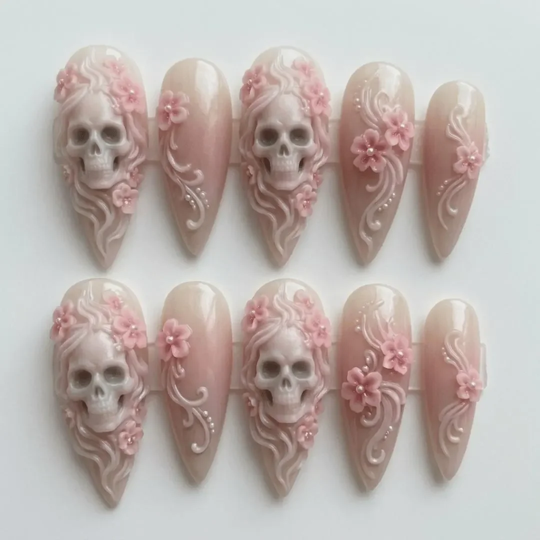 press on nails, custom press on nails, fake nails, Nails Art, stained glass nails, gold press on nails, 3d press on nails, luxury press on nails, handmade press on nails