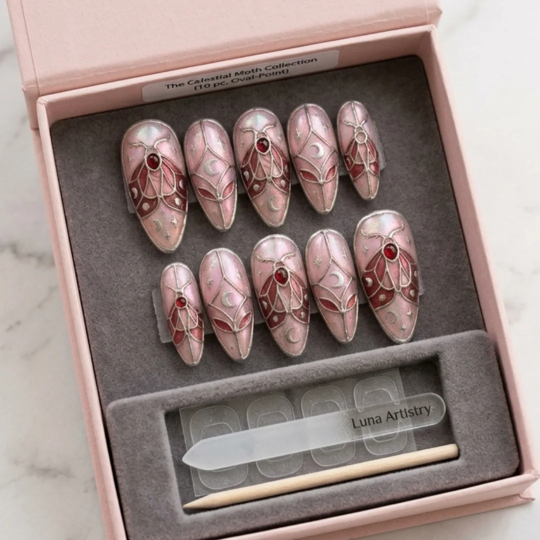 romantic goth, luxury false nails, press on nails, custom press on nails, fake nails, Nails Art, stained glass nails, gold press on nails, 3d press on nails, luxury press on nails, handmade press on nails
