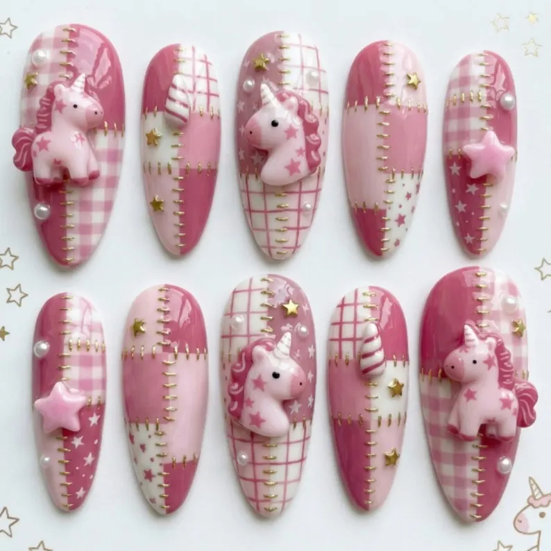press on nails, custom press on nails, fake nails, Nails Art, stained glass nails, gold press on nails, 3d press on nails, luxury press on nails, handmade press on nails
