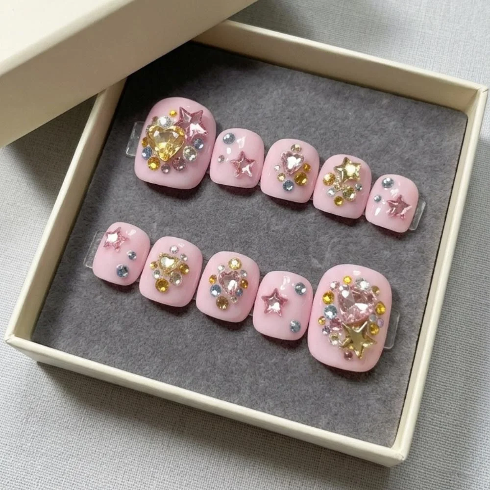 press on nails, custom press on nails, fake nails, Nails Art, stained glass nails, gold press on nails, 3d press on nails, luxury press on nails, handmade press on nails