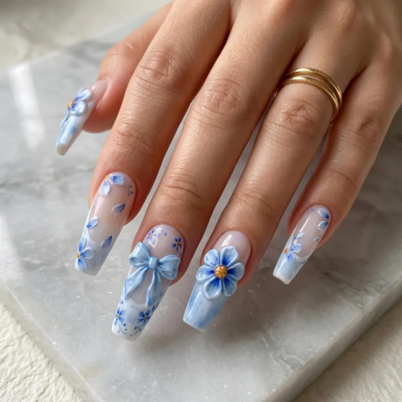 press on nails, custom press on nails, fake nails, Nails Art, stained glass nails, gold press on nails, 3d press on nails, luxury press on nails, handmade press on nails