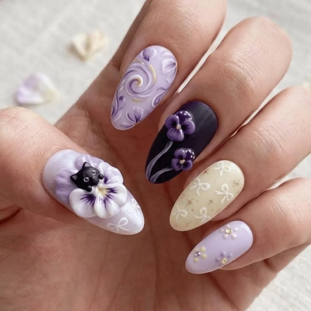 press on nails, custom press on nails, fake nails, Nails Art, stained glass nails, gold press on nails, 3d press on nails, luxury press on nails, handmade press on nails