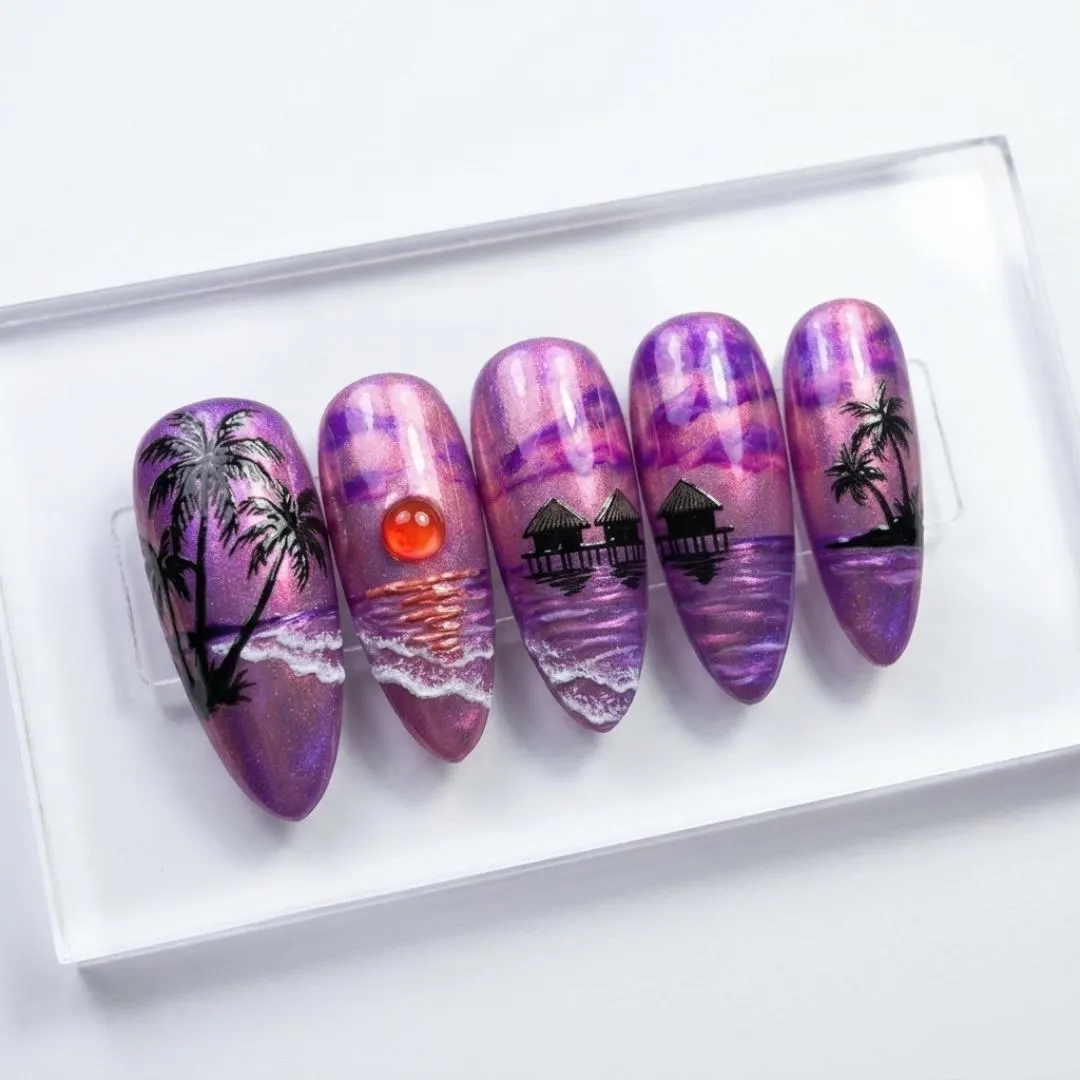 press on nails, custom press on nails, fake nails, Nails Art, stained glass nails, gold press on nails, 3d press on nails, luxury press on nails, handmade press on nails