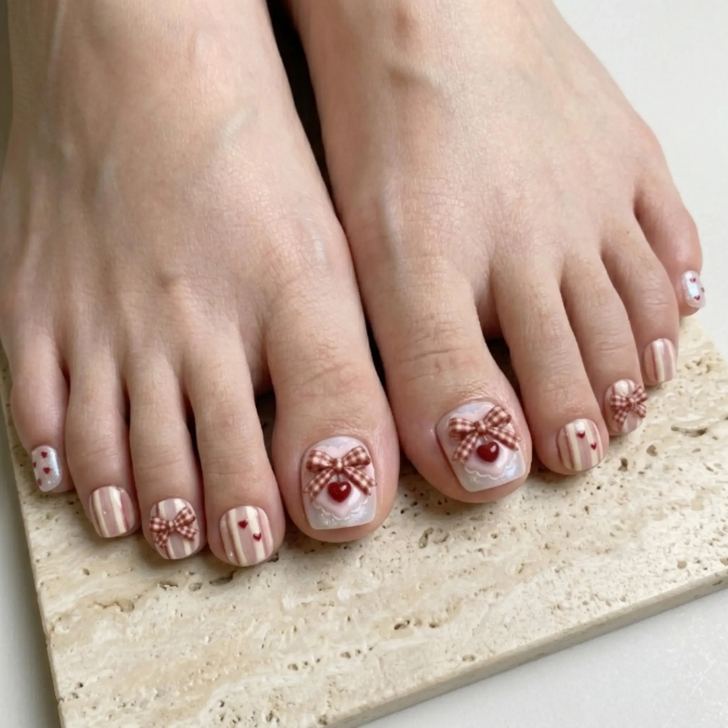 press on pedicure, 3D bow nails, press on nails, custom press on nails, fake nails, Nails Art, stained glass nails, gold press on nails, 3d press on nails, luxury press on nails, handmade press on nails