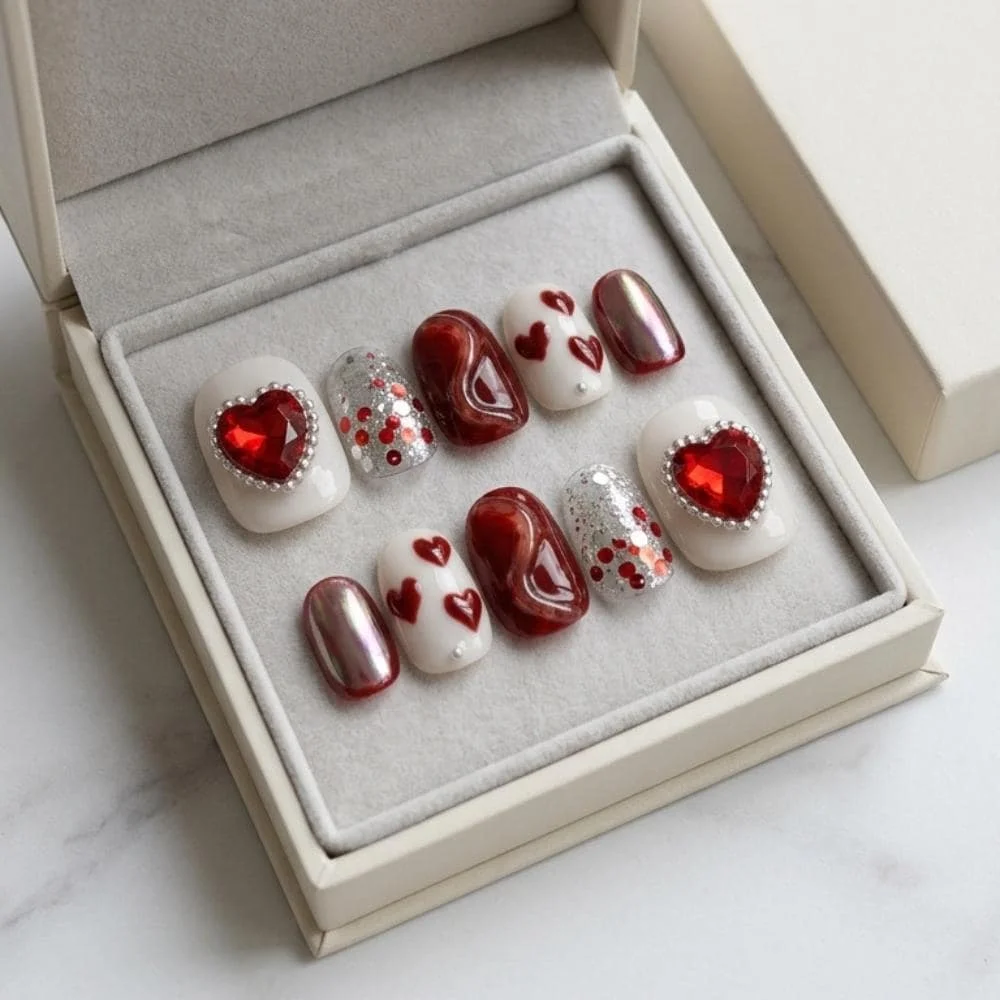 press on nails, custom press on nails, fake nails, Nails Art, stained glass nails, gold press on nails, 3d press on nails, luxury press on nails, handmade press on nails
