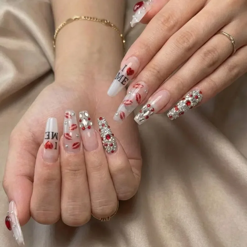 press on nails, custom press on nails, fake nails, Nails Art, stained glass nails, gold press on nails, 3d press on nails, luxury press on nails, handmade press on nails