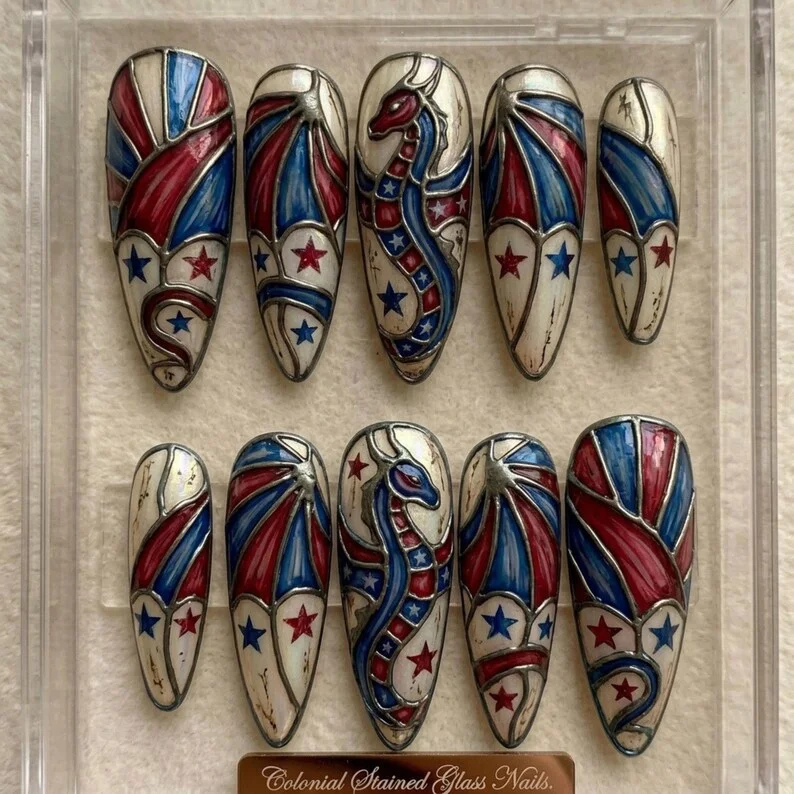 press on nails, custom press on nails, fake nails, Nails Art, stained glass nails, gold press on nails, 3d press on nails, luxury press on nails, handmade press on nails