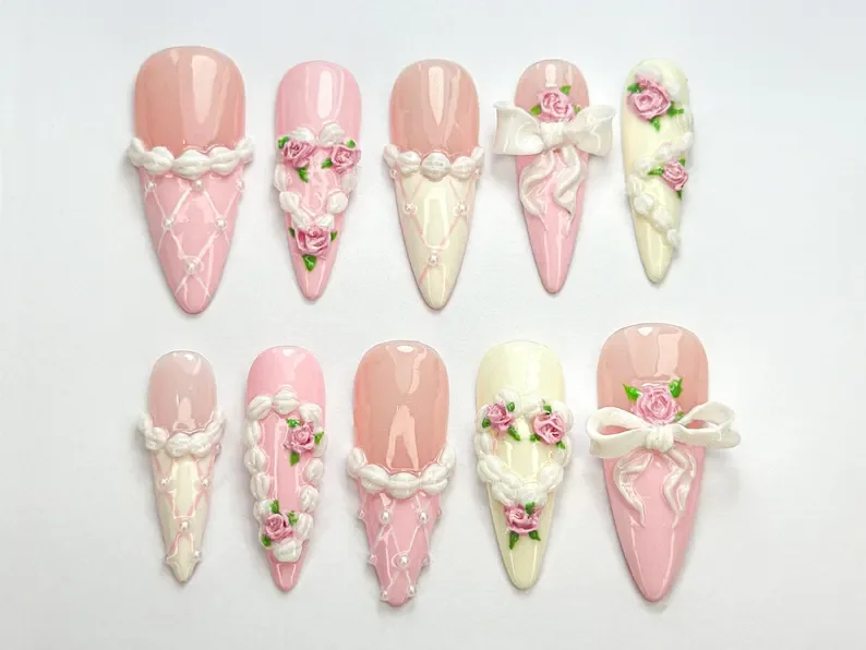 press on nails, custom press on nails, fake nails, Nails Art, stained glass nails, gold press on nails, 3d press on nails, luxury press on nails, handmade press on nails
