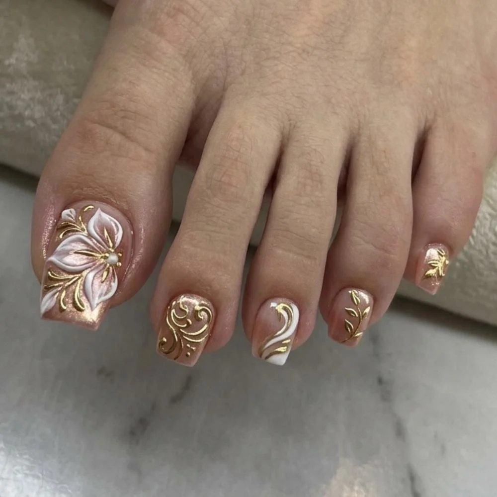 press on toes, luxury bridal, press on nails, custom press on nails, fake nails, Nails Art, stained glass nails, gold press on nails, 3d press on nails, luxury press on nails, handmade press on nails