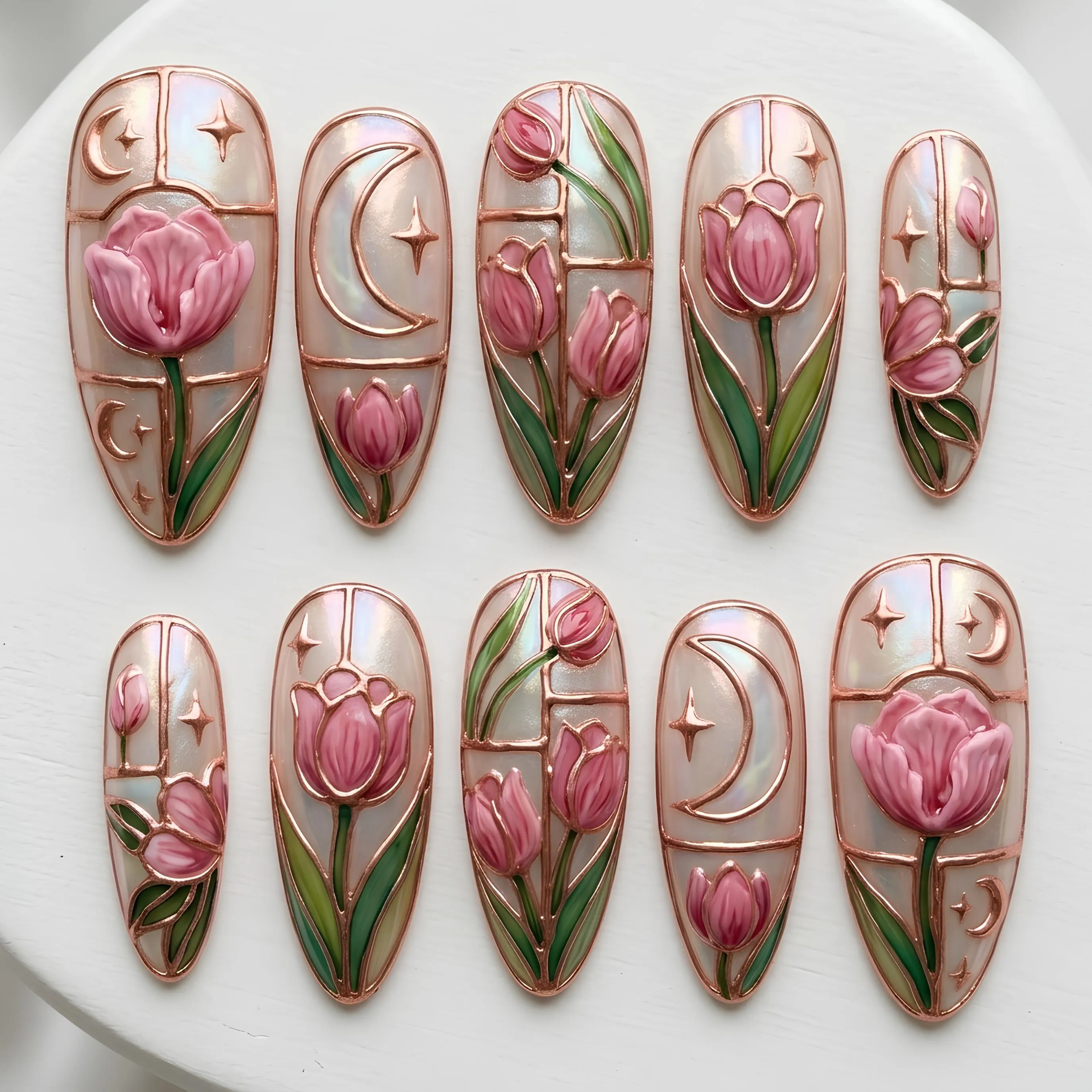 press on nails, custom press on nails, fake nails, Nails Art, stained glass nails, gold press on nails, 3d press on nails, luxury press on nails, handmade press on nails
