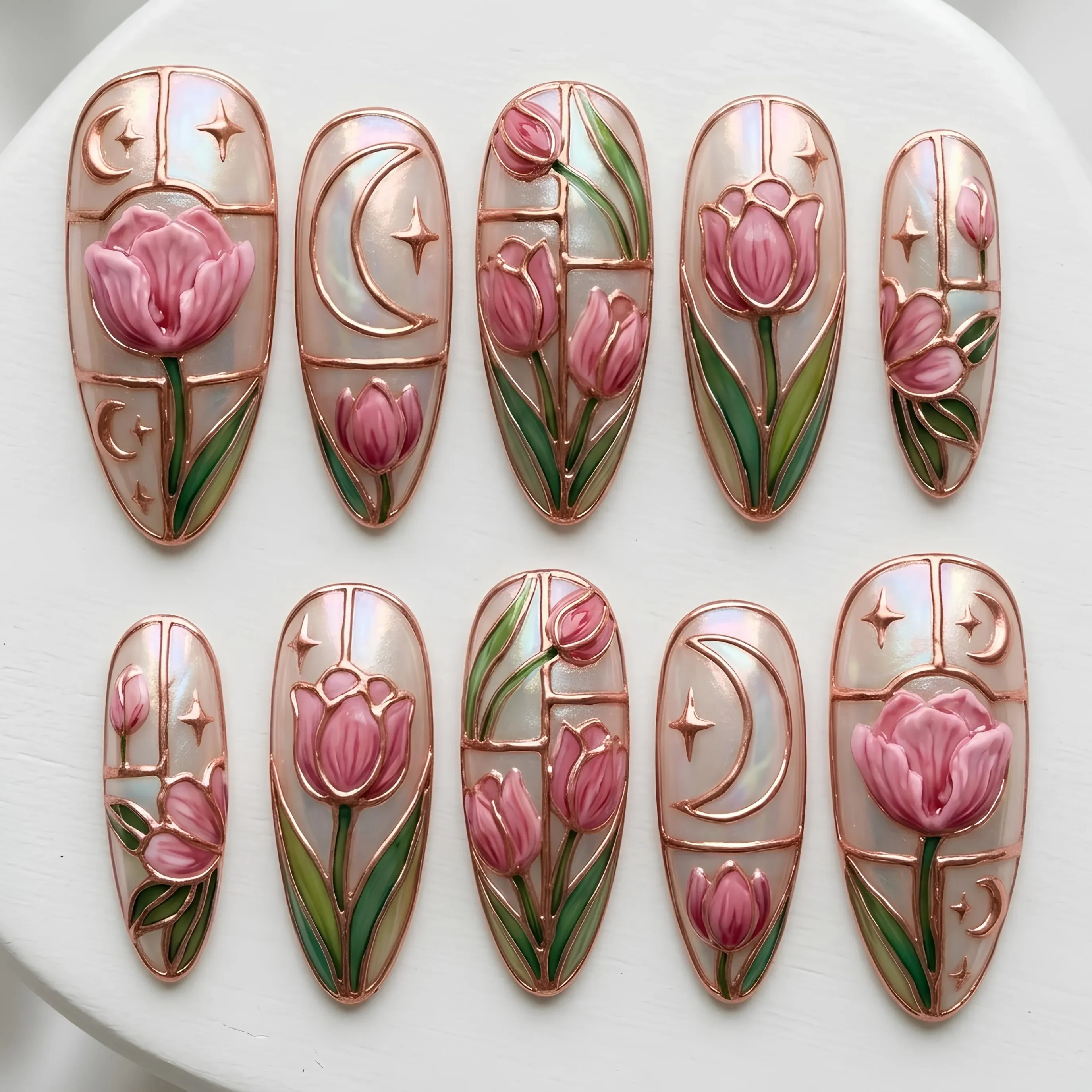 press on nails, custom press on nails, fake nails, Nails Art, stained glass nails, gold press on nails, 3d press on nails, luxury press on nails, handmade press on nails