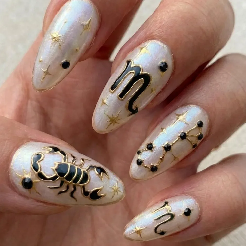 press on nails, custom press on nails, fake nails, Nails Art, stained glass nails, gold press on nails, 3d press on nails, luxury press on nails, handmade press on nails