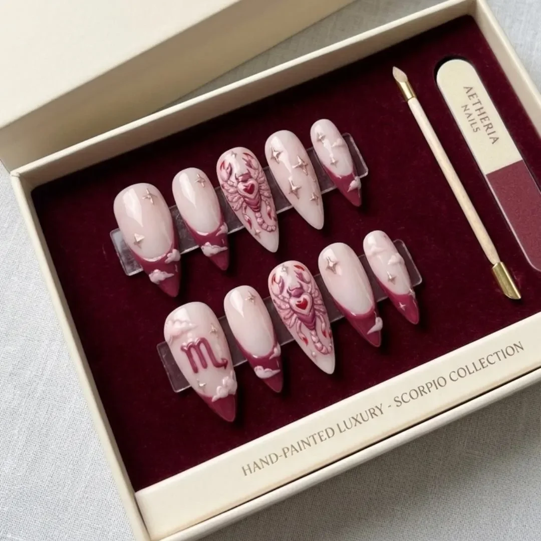 press on nails, custom press on nails, fake nails, Nails Art, stained glass nails, gold press on nails, 3d press on nails, luxury press on nails, handmade press on nails