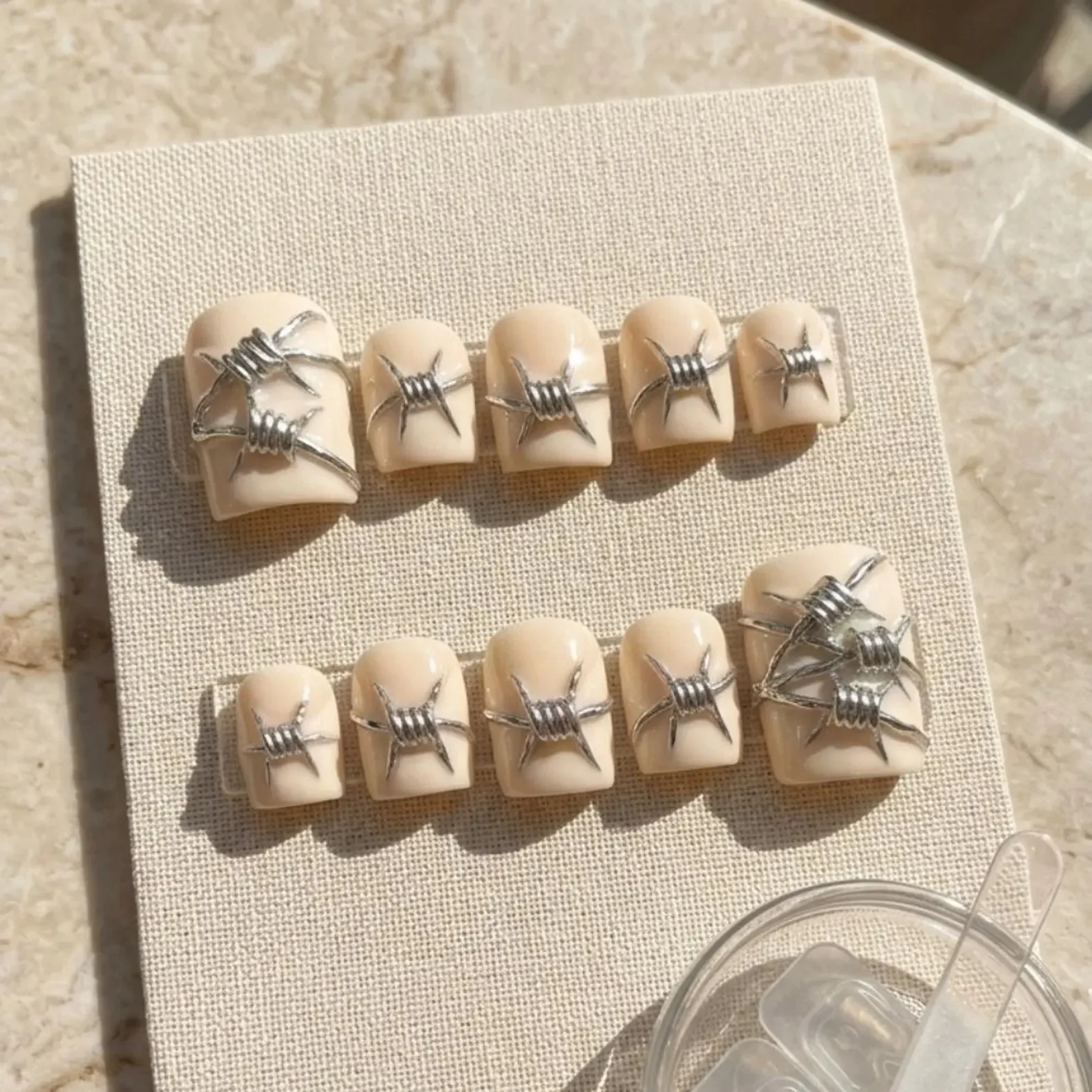 grunge pedicure, y2k gothic toes, press on nails, custom press on nails, fake nails, Nails Art, stained glass nails, gold press on nails, 3d press on nails, luxury press on nails, handmade press on nails