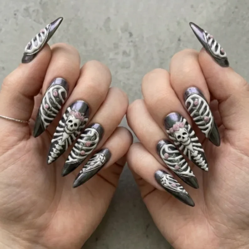 press on nails, custom press on nails, fake nails, Nails Art, stained glass nails, gold press on nails, 3d press on nails, luxury press on nails, handmade press on nails