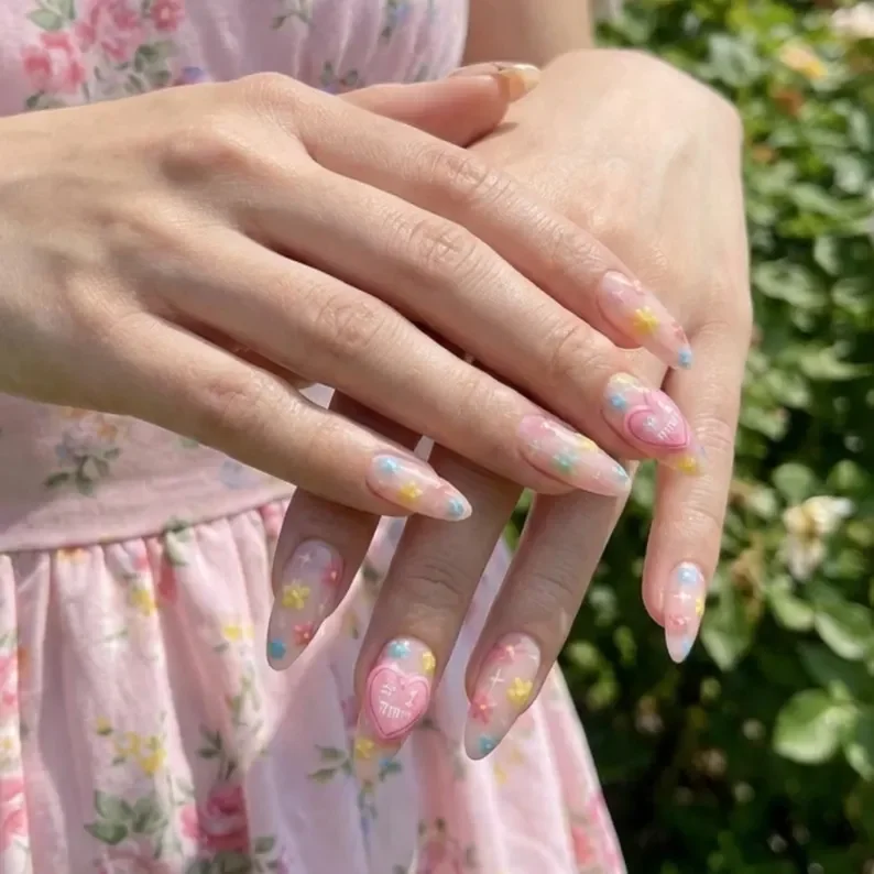 press on nails, custom press on nails, fake nails, Nails Art, stained glass nails, gold press on nails, 3d press on nails, luxury press on nails, handmade press on nails