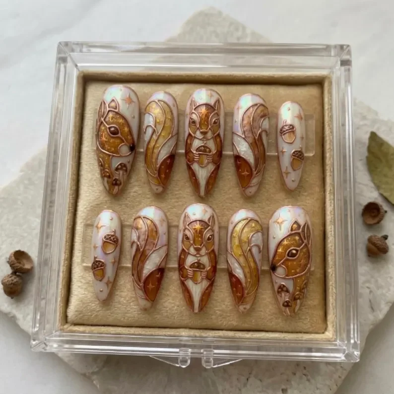 press on nails, custom press on nails, fake nails, Nails Art, stained glass nails, gold press on nails, 3d press on nails, luxury press on nails, handmade press on nails