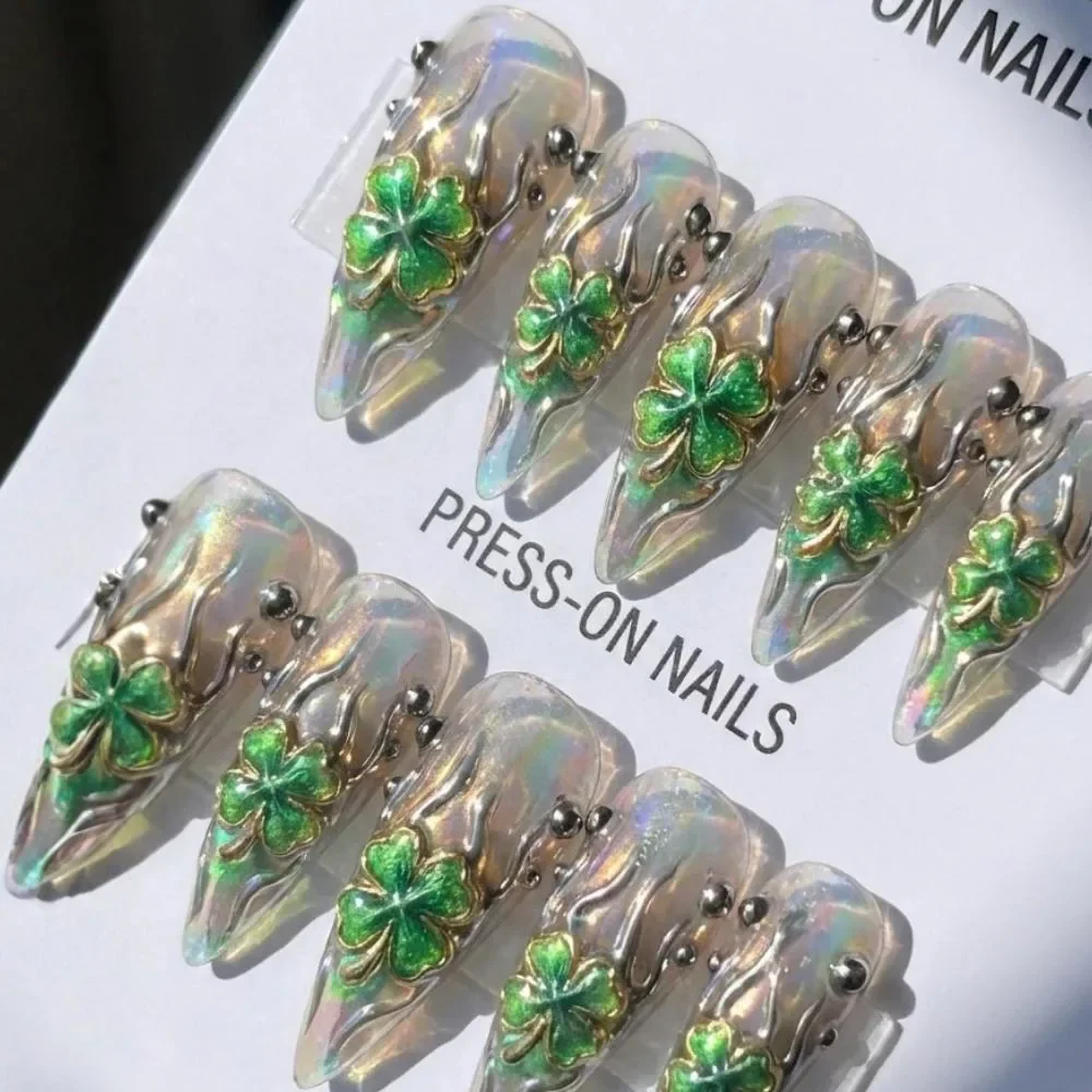 press on nails, custom press on nails, fake nails, Nails Art, stained glass nails, gold press on nails, 3d press on nails, luxury press on nails, handmade press on nails