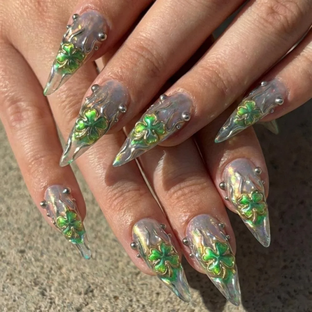 press on nails, custom press on nails, fake nails, Nails Art, stained glass nails, gold press on nails, 3d press on nails, luxury press on nails, handmade press on nails