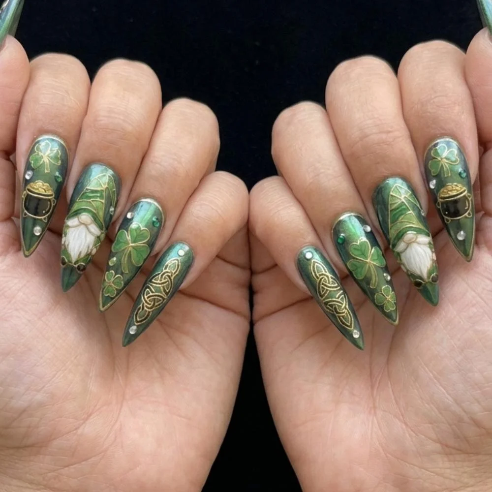 press on nails, custom press on nails, fake nails, Nails Art, stained glass nails, gold press on nails, 3d press on nails, luxury press on nails, handmade press on nails