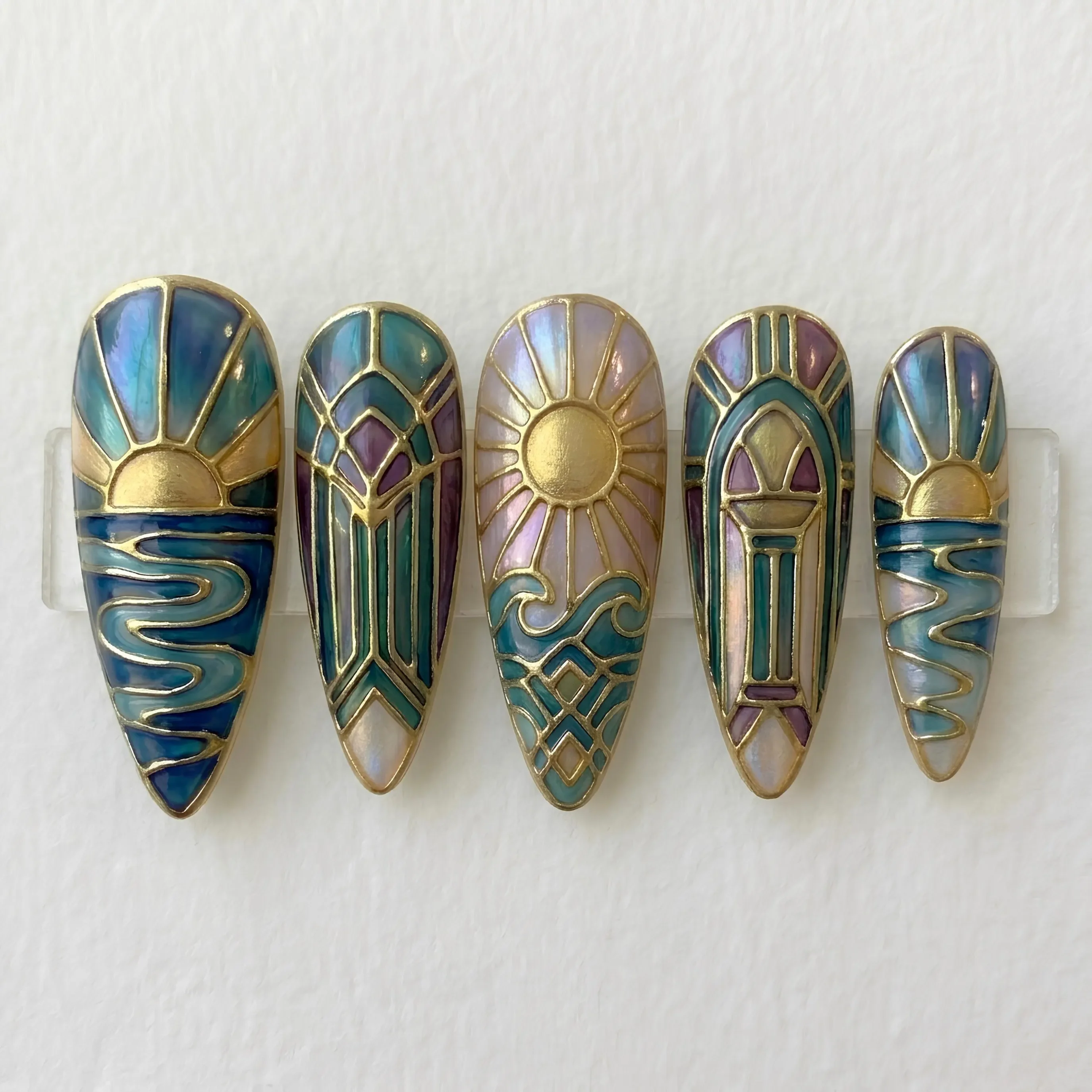 press on nails, custom press on nails, fake nails, Nails Art, stained glass nails, gold press on nails, 3d press on nails, luxury press on nails, handmade press on nails