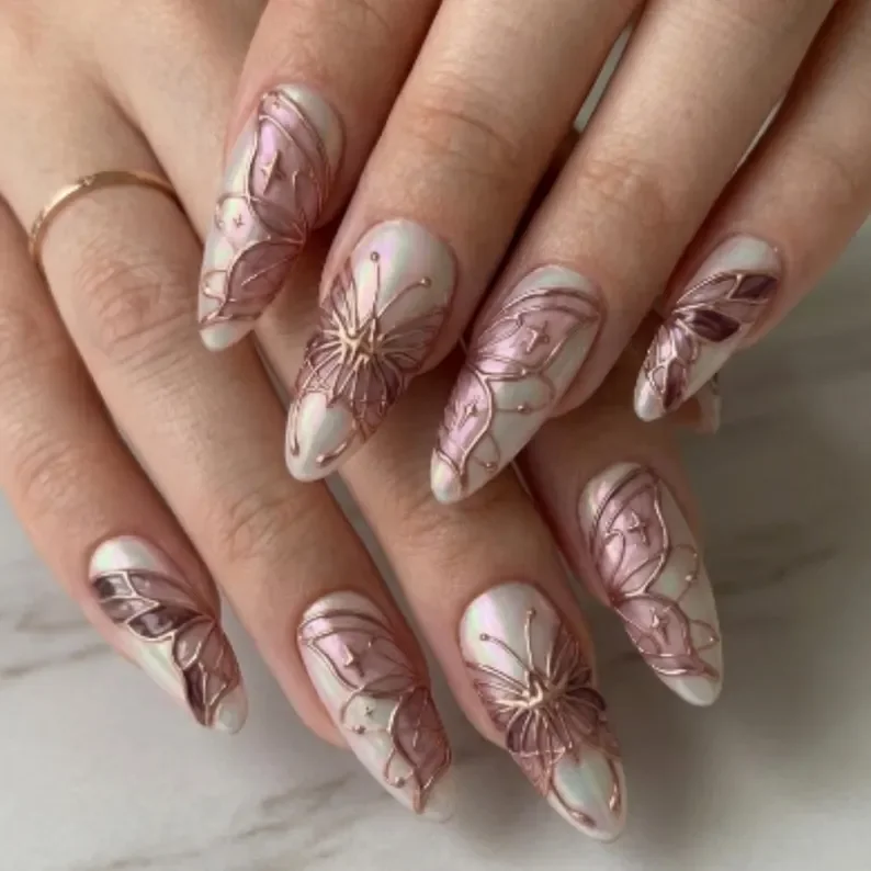 press on nails, custom press on nails, fake nails, Nails Art, stained glass nails, gold press on nails, 3d press on nails, luxury press on nails, handmade press on nails