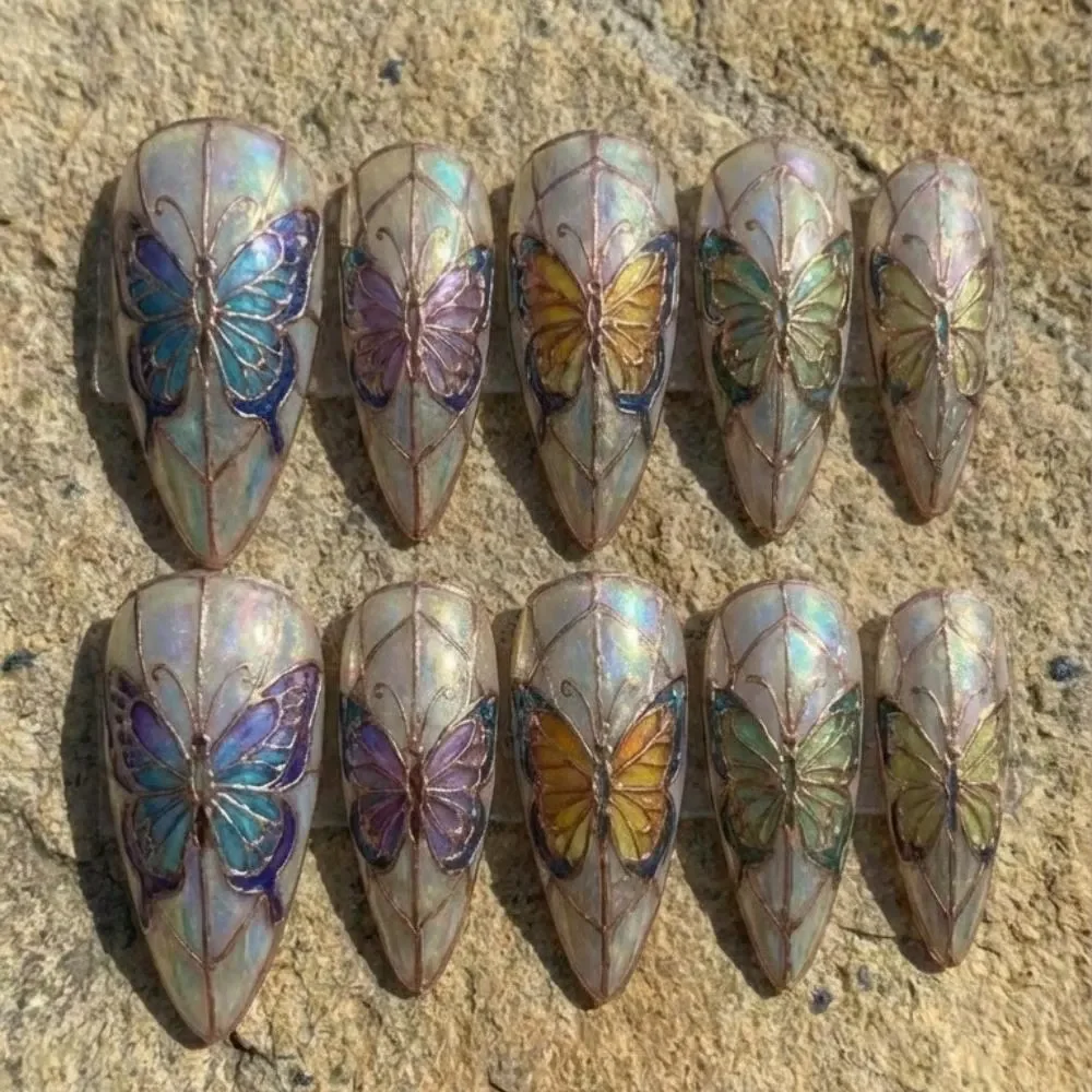 press on nails, custom press on nails, fake nails, Nails Art, stained glass nails, gold press on nails, 3d press on nails, luxury press on nails, handmade press on nails