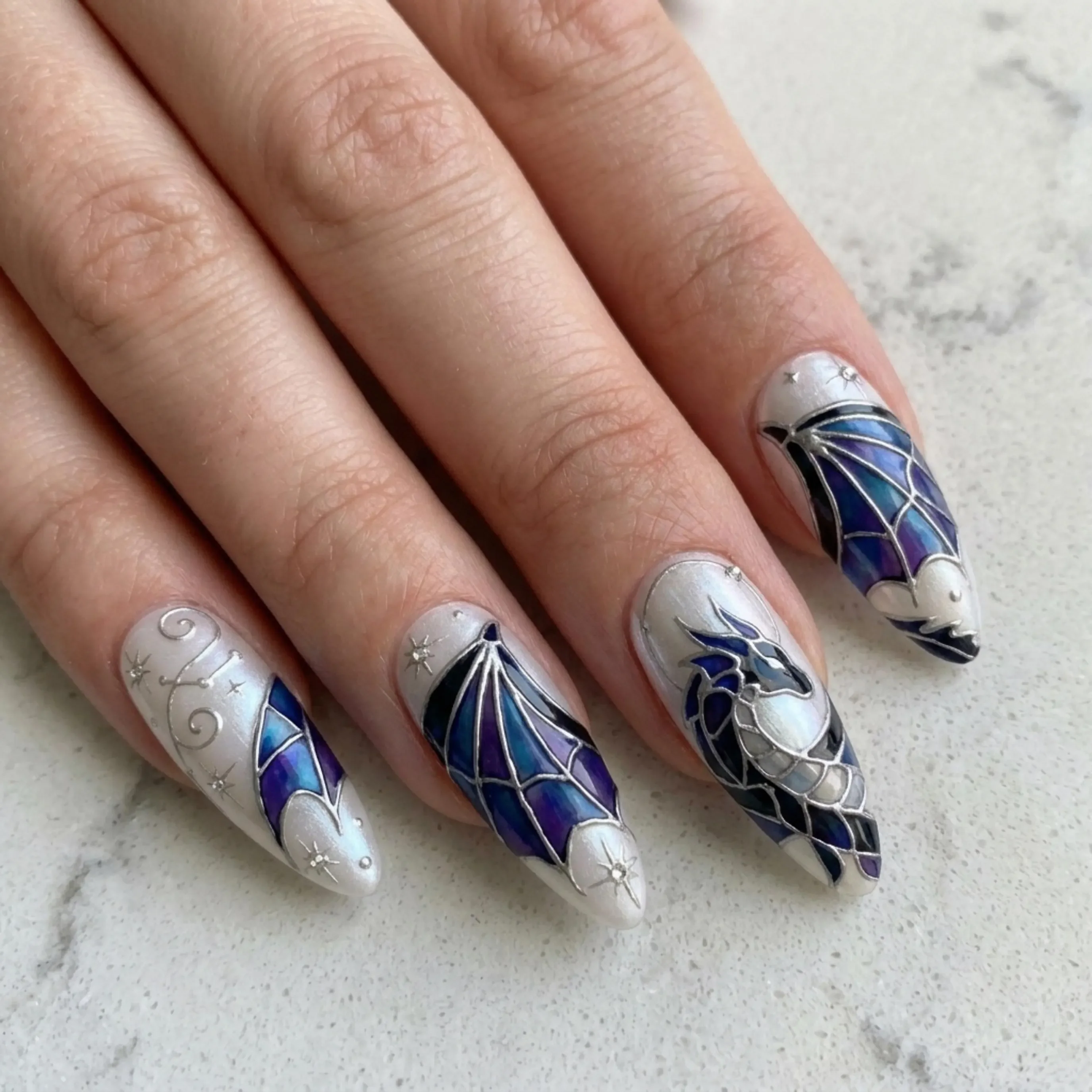 press on nails, custom press on nails, fake nails, Nails Art, stained glass nails, gold press on nails, 3d press on nails, luxury press on nails, handmade press on nails