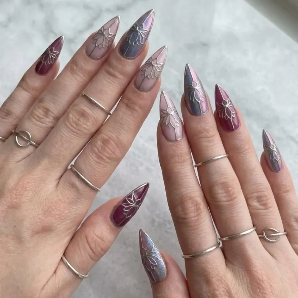 press on nails, custom press on nails, fake nails, Nails Art, stained glass nails, gold press on nails, 3d press on nails, luxury press on nails, handmade press on nails