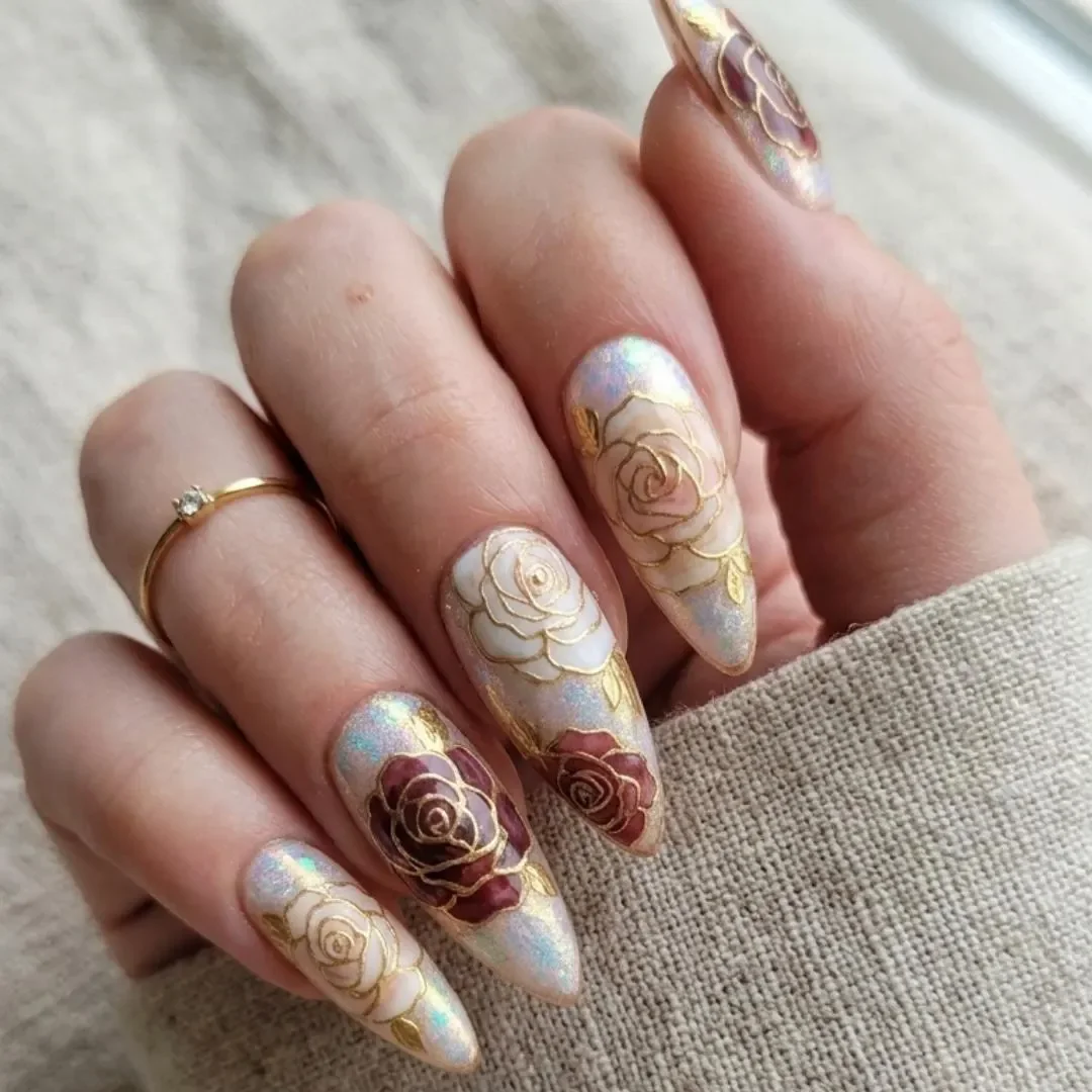 press on nails, custom press on nails, fake nails, Nails Art, stained glass nails, gold press on nails, 3d press on nails, luxury press on nails, handmade press on nails