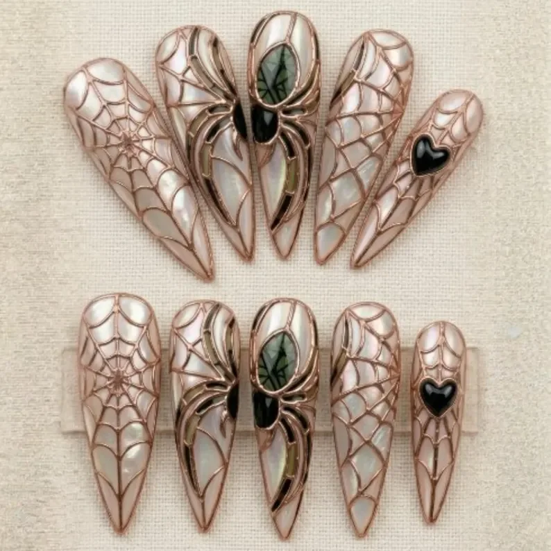press on nails, custom press on nails, fake nails, Nails Art, stained glass nails, gold press on nails, 3d press on nails, luxury press on nails, handmade press on nails