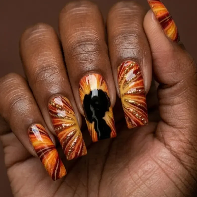 press on nails, custom press on nails, fake nails, Nails Art, stained glass nails, gold press on nails, 3d press on nails, luxury press on nails, handmade press on nails