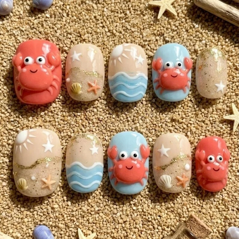 press on nails, custom press on nails, fake nails, Nails Art, stained glass nails, gold press on nails, 3d press on nails, luxury press on nails, handmade press on nails