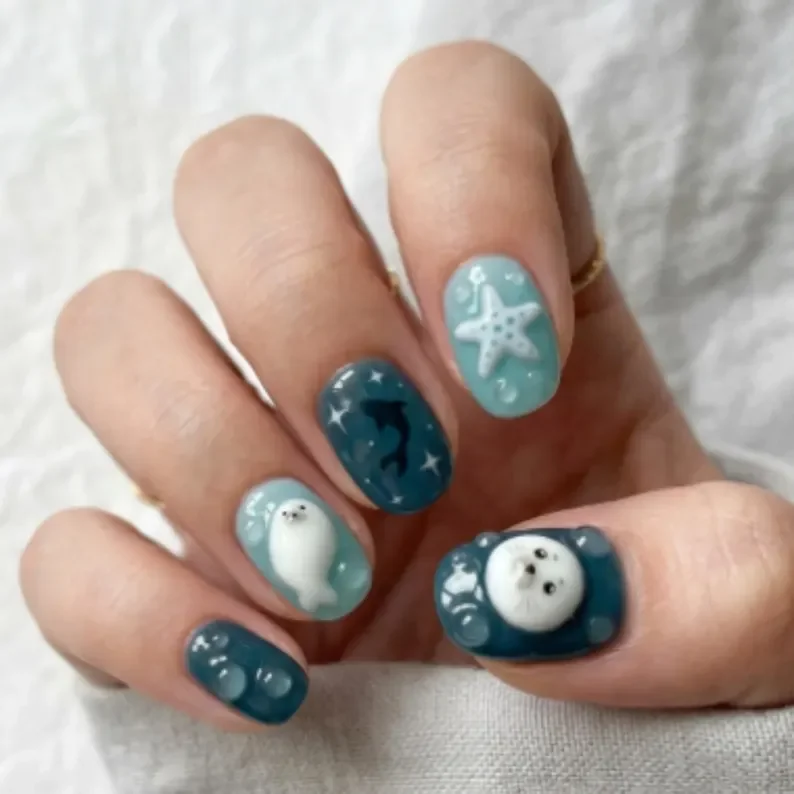 press on nails, custom press on nails, fake nails, Nails Art, stained glass nails, gold press on nails, 3d press on nails, luxury press on nails, handmade press on nails