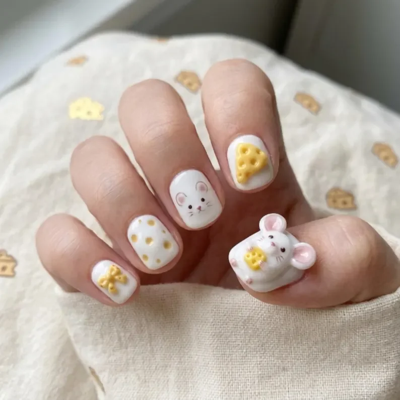 press on nails, custom press on nails, fake nails, Nails Art, stained glass nails, gold press on nails, 3d press on nails, luxury press on nails, handmade press on nails